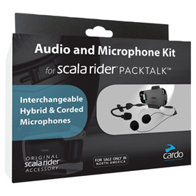 Cardo Systems Scala Rider Packtalk and Smartpack Audio Kit