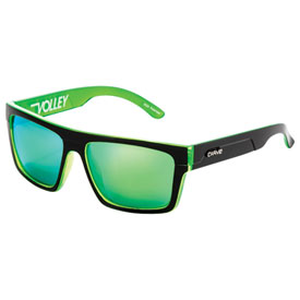 Carve Volley Sunglasses Gloss Black/Green