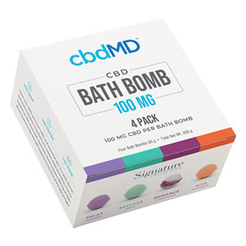 cbdMD CBD Bath Bomb Multi-Pack