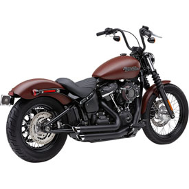Cobra Speedster Slashdown Motorcycle Exhaust  Black