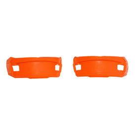 Cycra Stadium Number Plate Fork Protector Pads  Orange