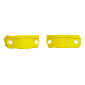 Cycra Stadium Number Plate Fork Protector Pads  Yellow