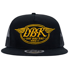 DBK Goldwings Trucker 2Fifty Snapback Hat  Black