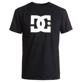 DC Star T-Shirt Small Black/White