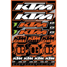 D’Cor Visuals KTM Decal Sheet