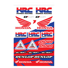 D’Cor Visuals Honda HRC Decal Sheet