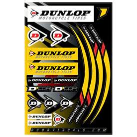 D’Cor Visuals Dunlop Decal Sheet