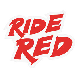 D’Cor Visuals Honda Ride Red Decals 4"