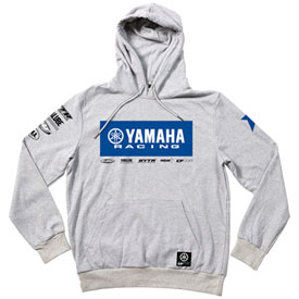 D’Cor Visuals Yamaha Racing Hooded Sweatshirt XX-Large Grey