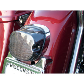Drag Specialties LED Low-Profile Taillight with Bottom Plate Illumination