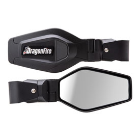 Dragonfire Racing Slayer Mirrors  Black