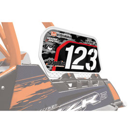 Dragonfire Racing Bed Rail Number Plate Kit