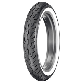 Dunlop D401 Front Motorcycle Tire 100/90-19 (57H) Wide White Wall