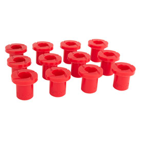 Energy Suspension Control A-Arm Bushings Rear Red