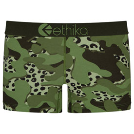 Ethika Women's Staple Boy Shorts X-Large Camo Leopard