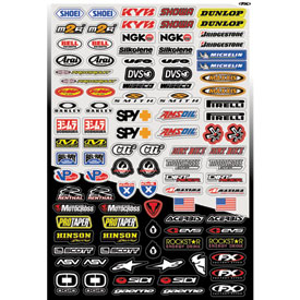 Micro Kit Motocross MX Factory Effex ATV UTV NEW Decal Sponsor Sticker Kit