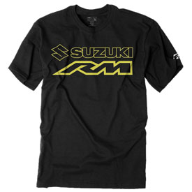 Factory Effex Youth Suzuki RM T-Shirt Medium Black