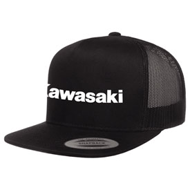 Factory Effex Kawasaki Alpha Snapback Hat  Black