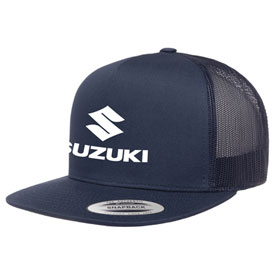 Factory Effex Suzuki Alpha Snapback Hat  Navy