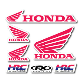Factory Effex Jersey Iron On Kit - Honda