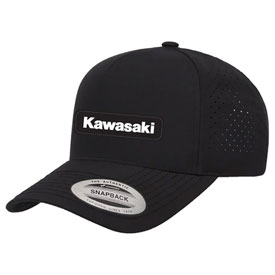 Factory Effex Kawasaki Performance Snapback Hat  Black