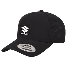 Factory Effex Suzuki Performance Snapback Hat  Black