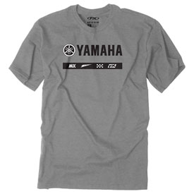 Factory Effex Yamaha Alpha T-Shirt Medium Heather Grey