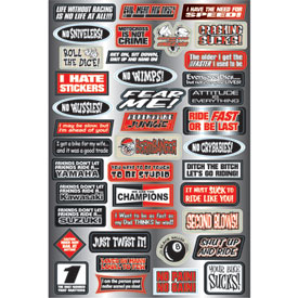 Factory Effex Sponsor Sticker Kit Fun Phrases | Parts & Accessories | Rocky  Mountain ATV/MC