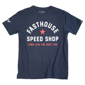 FastHouse Youth Fast Life T-Shirt Medium Indigo