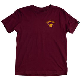FastHouse Youth Instigate T-Shirt Medium Maroon