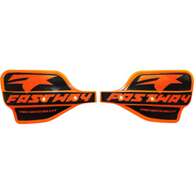 Fastway F.I.T. Version 3 Handguards with Shields 7/8" Bars Orange/Orange