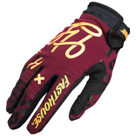 FastHouse Women's Speed Style Golden Gloves X-Large Maroon