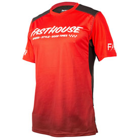FastHouse Alloy Slade MTB Jersey Medium Red/Black