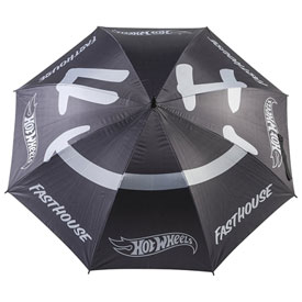 FastHouse The Smiley Hot Wheels Umbrella Black/Grey