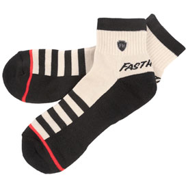 FastHouse Cruzer Performance MTB Crew Socks Size 6-9 Cream