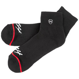 FastHouse Rush Performance MTB Crew Socks Size 6-9 Black