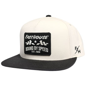 FastHouse Bound By Speed Hat  Cream/Black