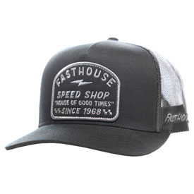FastHouse Junction Oversized Hat  Black