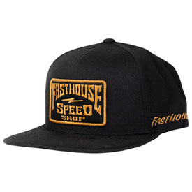 FastHouse Record Hat  Black