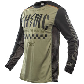 FastHouse Off-Road Grindhouse Charge Jersey Medium Dusty Olive