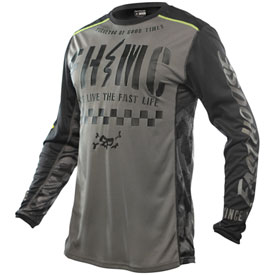 FastHouse Off-Road Grindhouse Charge Jersey Medium Grey