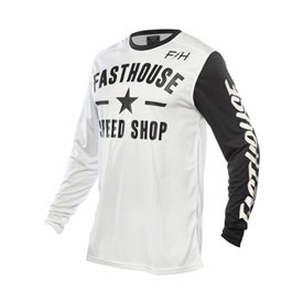 FastHouse Youth Carbon Jersey Medium White