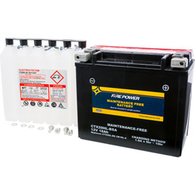 Fire Power Maintenance Free Battery with Acid CTX20HLBS