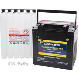 Fire Power Maintenance Free Battery with Acid CTX30LBS