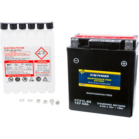 Fire Power Maintenance Free Battery with Acid CTX7LBS