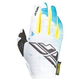 Fly Racing Girl's Youth Kinetic Gloves 2017
