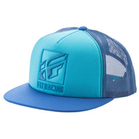 Fly Racing Lumper Snapback Hat  Teal/Blue