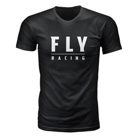 Fly Racing Logo T-Shirt Medium Black