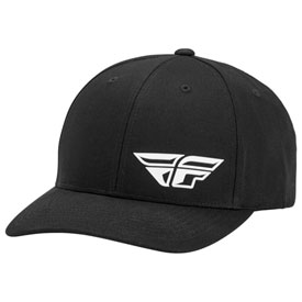 Fly Racing F-Wing Snapback Hat  Black