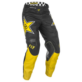 Fly Racing Kinetic Rockstar Pants 2021 32" Yellow/Black